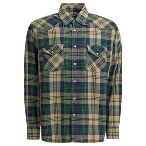 Kapital Columbia-Check Husky Western Shirt Tag Size 4 Men